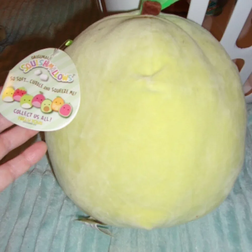 New Squishmallow Ashley Green Apple Fruit Plush Toy